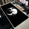 Funny black cat Mouse Pads Cute Cat Computer XXL Mausepad Company Desk Pad X Large Kawaii Cushion Office Accessories Rug