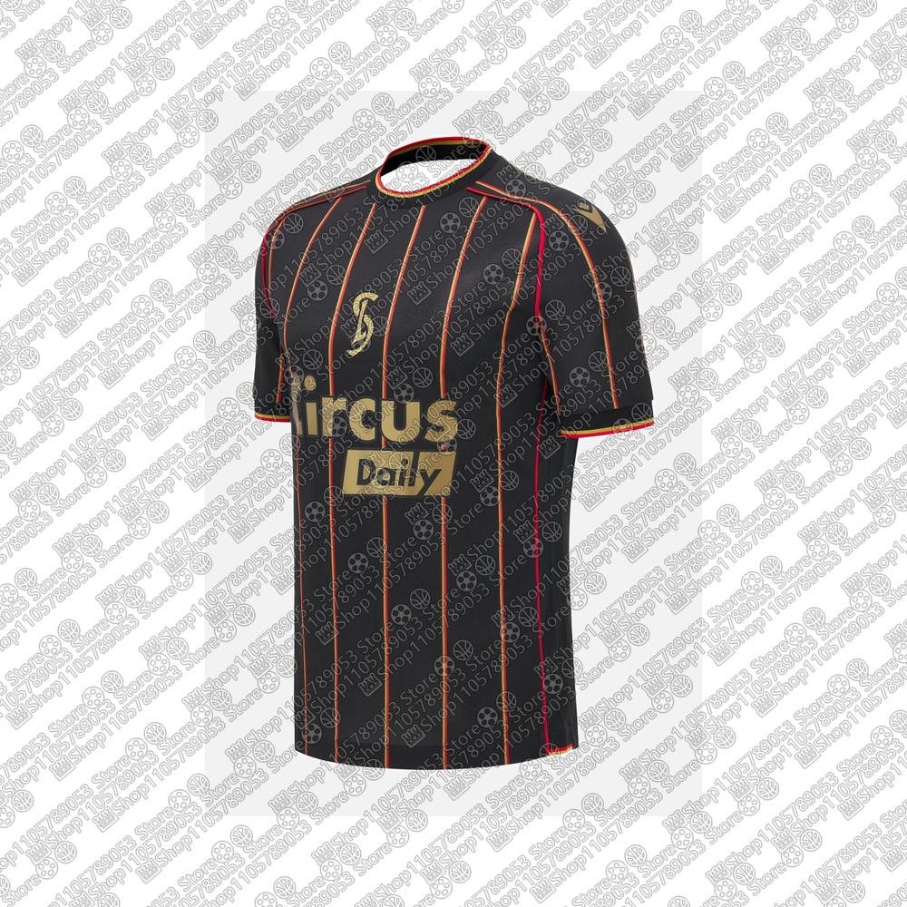 26-27 Men Quick-dry Breathable Football Jersey Lightweight Top Adult Male Home Soccer S-Standard L-Liègei Sports Away