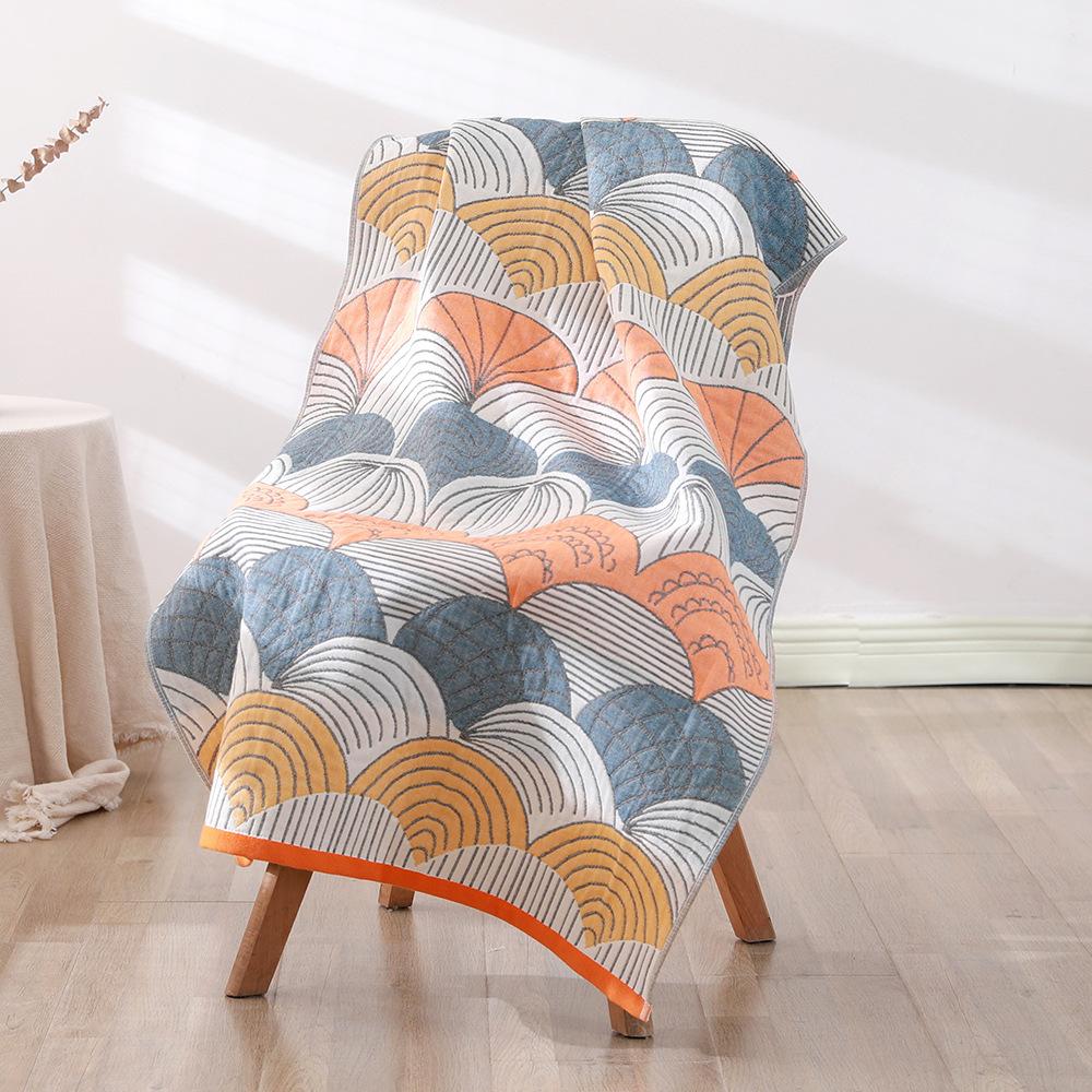 Bohemian Floral Bath Towel for Women Children, Soft Cotton Gauze, Bathroom, High Quality, 70*140