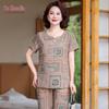 YUZHAOLIN Women's Summer Short-Sleeve Two-Piece Set