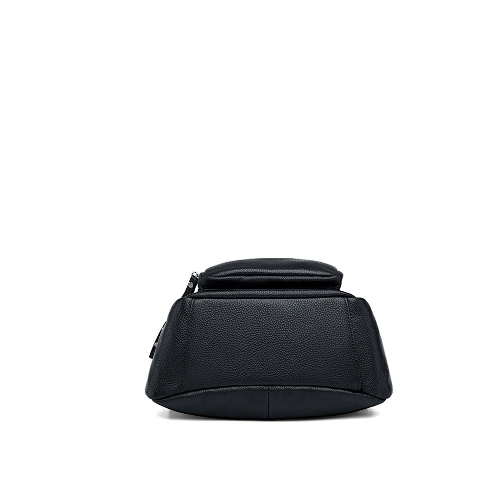 Authentic Leather Backpack for Women Simple and Large Travel Bag Full Grain Wild Fashion Designer Bag