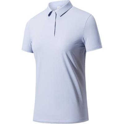 Champion Allwetter-Serie Einfarbig Atmungsaktiv Vielseitig Lässig Kurzarm Polohemd Damen Poloshirts Lila-Wolken-Grau 162520103-4