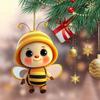 Rear View Mirrorr Access Acrylic Bees Car Mirrorr Hangings Decorations Pendants for Automotive Interior Decorations