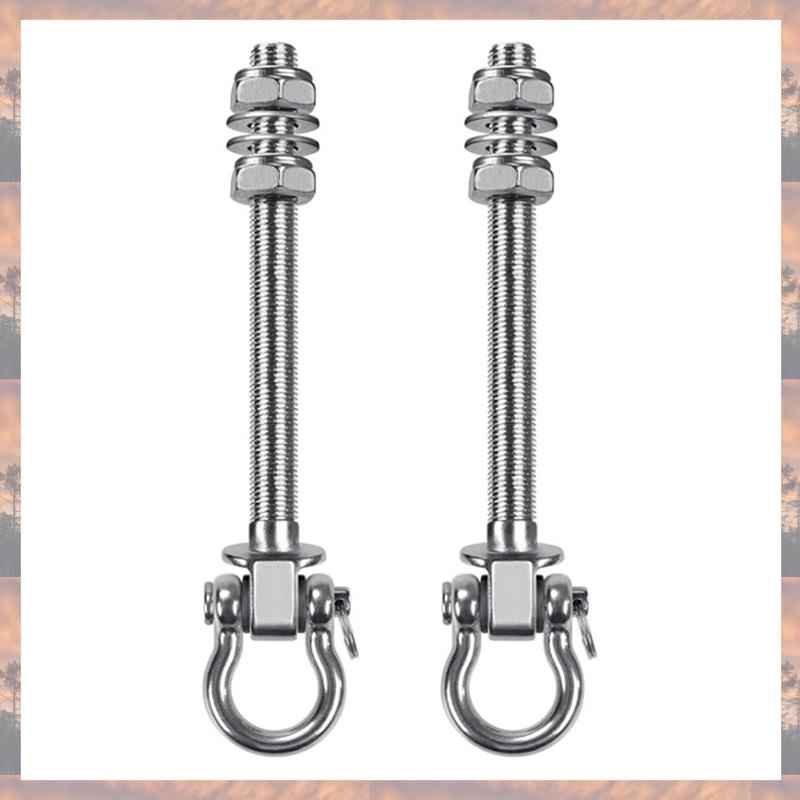 

2025 Trend Heavy Duty Swing Hook Yoga Hammock Sandbag Hook Hanging Chair Accessories For Playground Porch Yoga Hammock срібний