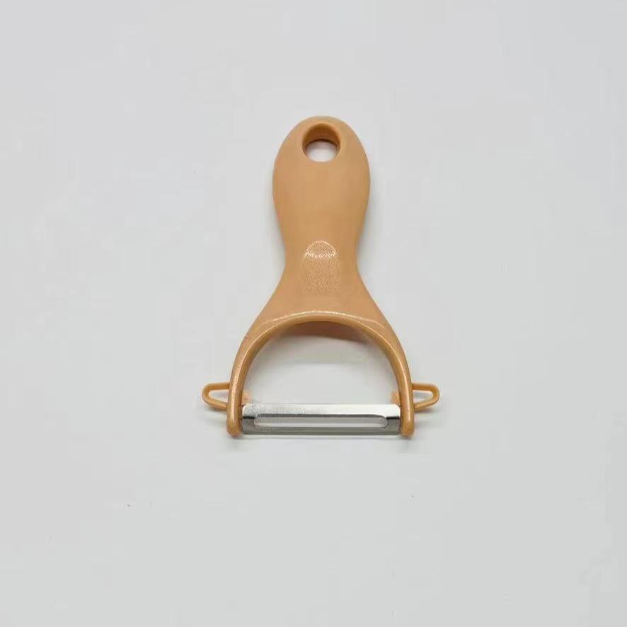 Stainless Steel & Plastic Multifunctional Fruit and Vegetable Peeler with Grater