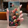 Custodia Per OPPO A6X 4G A6 Fiore Farfalla Cover Protettiva OPPOA6X 5G CPH2823 CPH2819 Trasparente Morbido Silicone TPU Copri Telefono