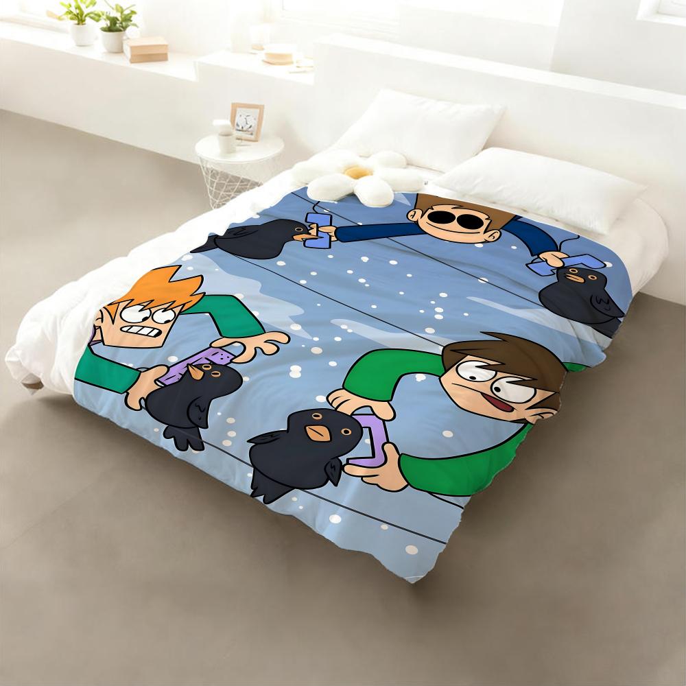 Классические игры Eddsworld Плед Уютный Мягкий Фланелевый Плед Легкий Дружелюбный к Коже для Дивана Кровати Офиса и Путешествий 75cmx90cm