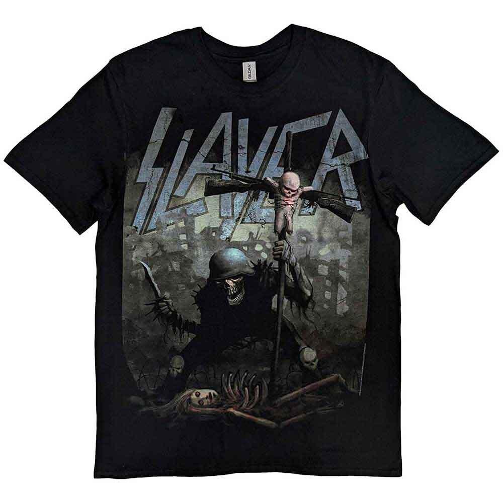 Slayer Soldier Cross T-Shirt Black New Unisex T-Shirt M