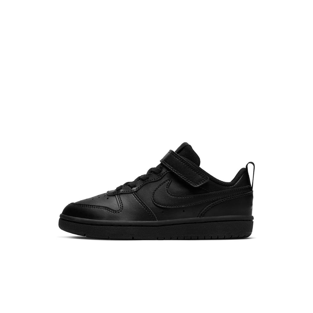 Nike Court Barlow Low 2 PSV Size Kids' (Black/Black/Black) BQ5451-001 001, 19.0cm