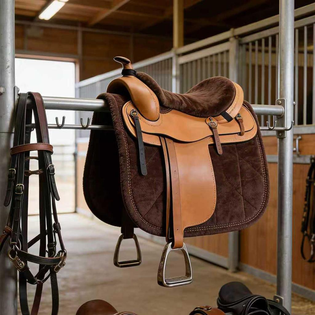 Saddle Pad Equestrian Seat Cover Riding Equipment Soft Base Equine Supplies Horse for