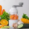 Multifunctional Vegetable Mincer 250ML Capacity Onion Cutter Manual Garlic Chopper  Kitchen Use