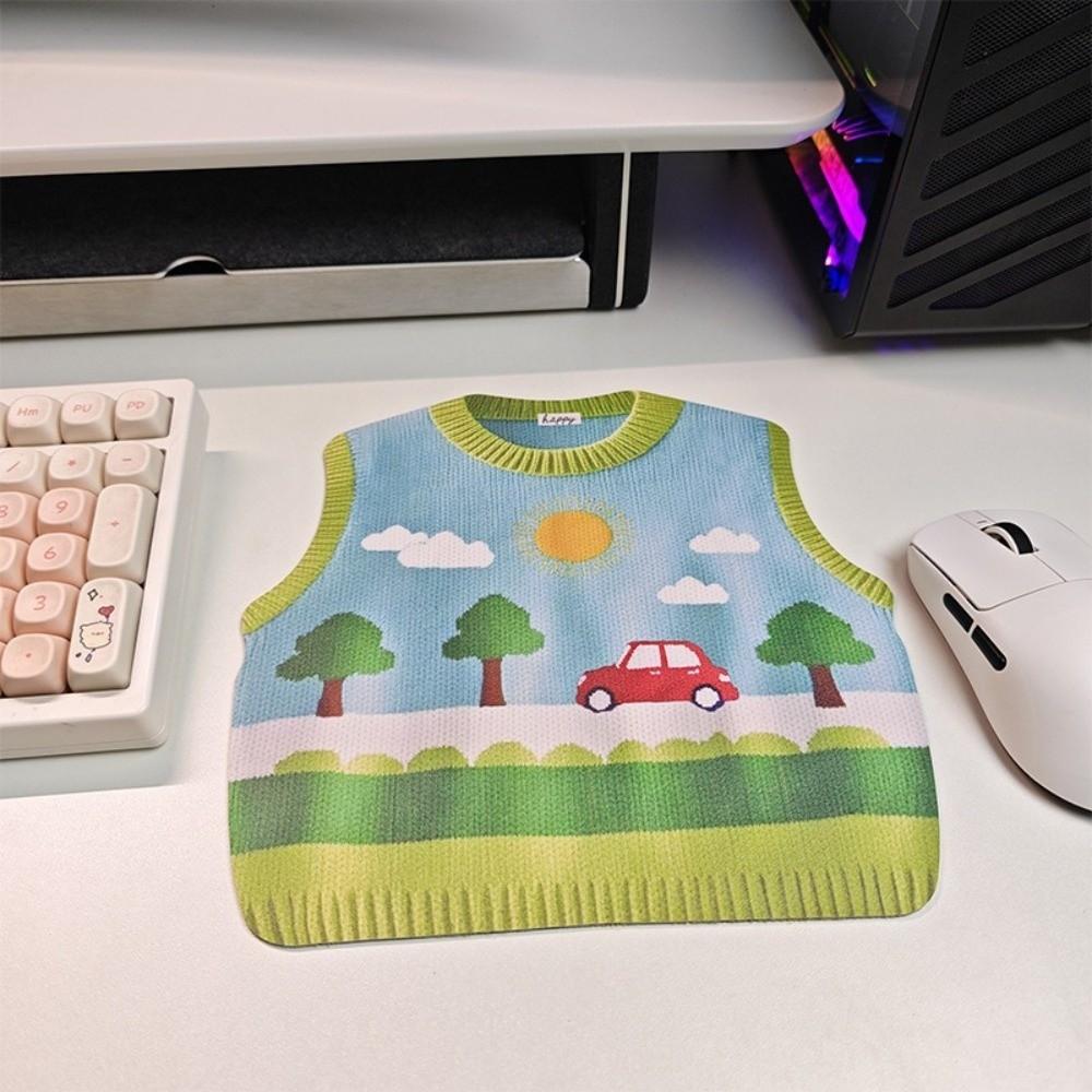 

Diatomite Cartoon Mouse Pad Anti-slip Keyboard Mice Mat Desktop Decoration E