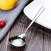 Stainless Serving Spoon Mirror Finish Large Soup Scoop Buffet Banquet Party Dinner Tableware
