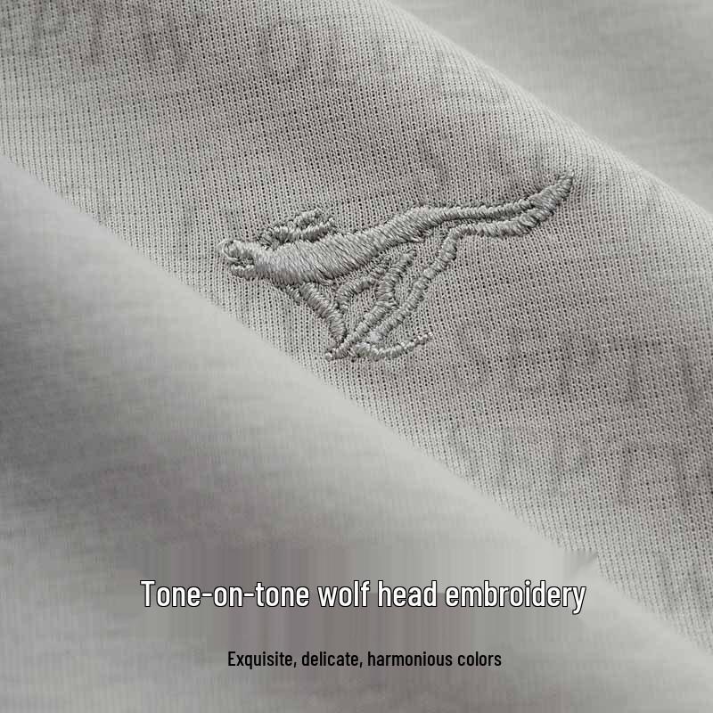 SEPTWOLVES Men's Cool-Touch Cotton Blend Short-Sleeve T-Shirt