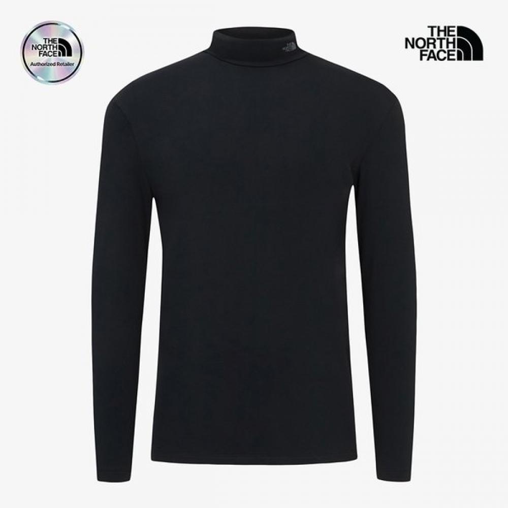 The North Face Long Sleeve Turtleneck Black Nt7xr69a 90