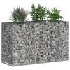 Gabion Raised Bed Silver
