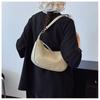 2025 New Small Bag Women's Sen Meng Feeling Crossbody Dumpling Bag Niche Design Fashionable Shoulder Bag