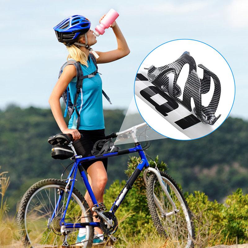 Mountainbike Fahrrad Radfahren Kohlefaser Wasser Getränk Flaschenhalter RackCage Mountainbike Fahrrad Radfahren Kohlefaser Wasser Getränk Flaschenhalter RackCage
