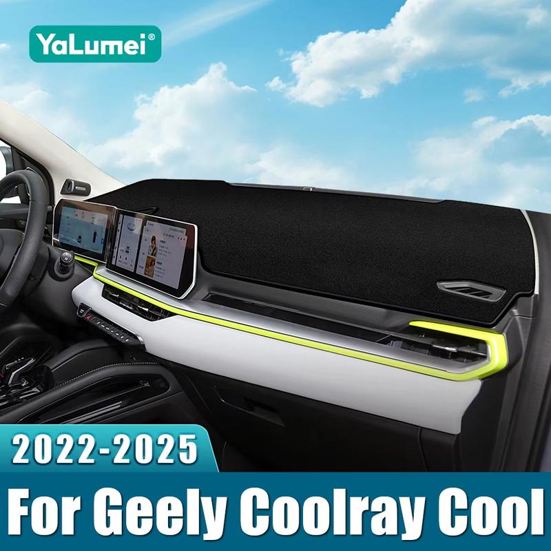 For Geely Coolray Cool   2024 2025 LHD Car Dashboard Cover Dash Mat trument Desk Sun Shade Pad Accessories