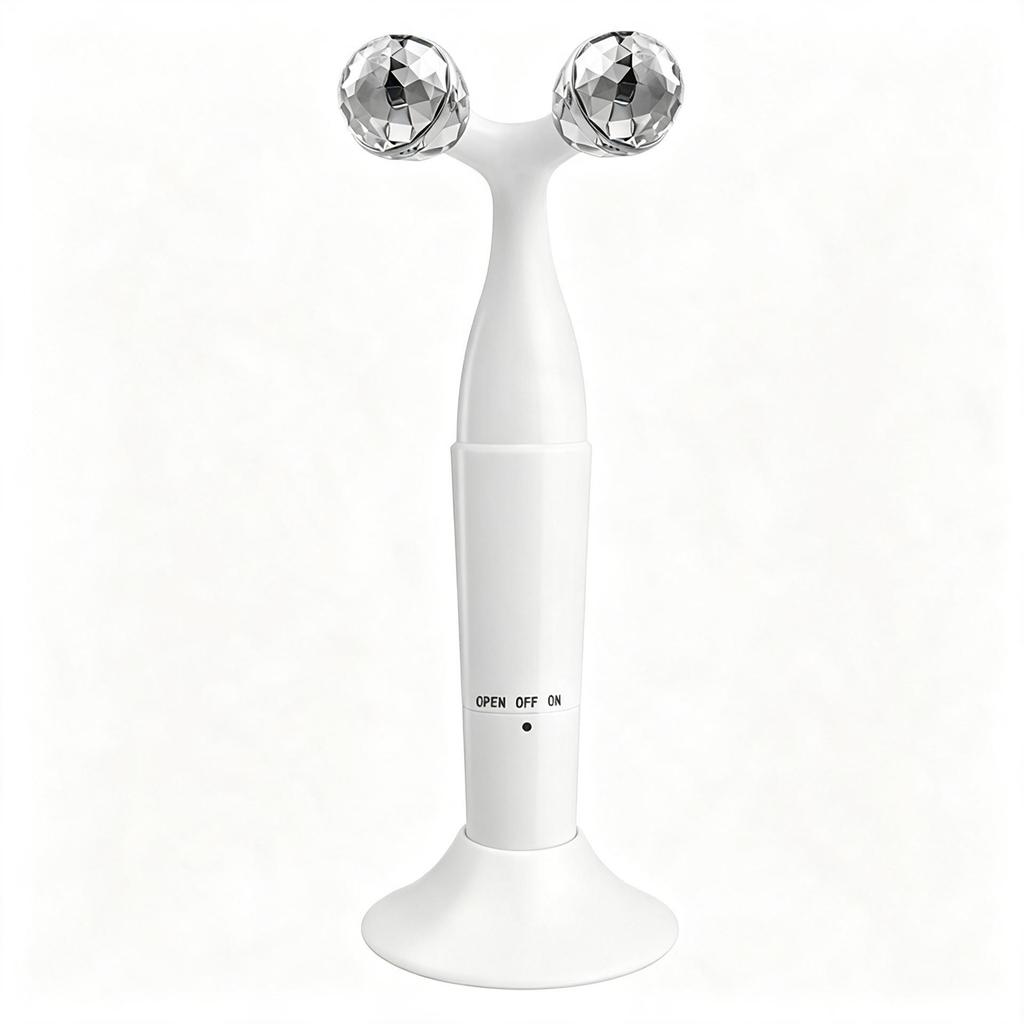 3D Electric Facial Slimming Device - V-Face Vibrating Roller Massager