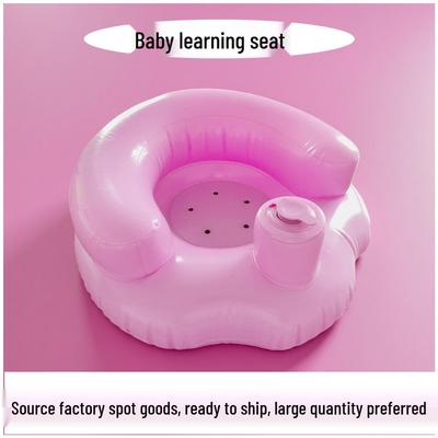 Şişirilebilir Bebek Öğrenme Koltuğu ve Banyo Sandalyesi - Düşme Önleyici, Kalınlaştırılmış PVC Oyuncak Kanepe Çocuklar İçin
