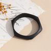 Fashion Fun Women Personality Elegant Natural Wood Square DIY Bracelet Jewelry Layering Ladies Vintage Geometric Layering Bangle