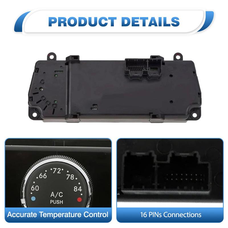 For Jeep Wrangler JK 2014-2017 68197437AB 68197433AB HVAC A C Heater Climate Control Module