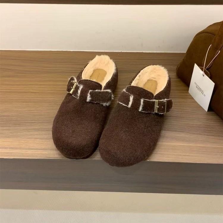 Женская голова легкая и удобная подножка увеличивающая зимние теплые холодные стеганые нескользящие износостойкие домашние хлопковые тапочки 35