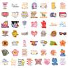 200 Creative Illustrations In English Motivational Passionate Phrases Stickers Decorative Folders, Pencil Case Refrigerators