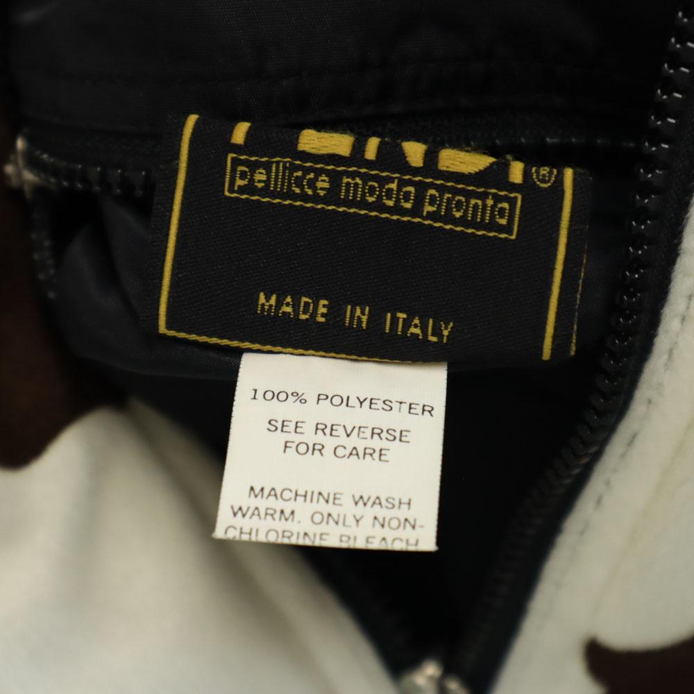 FENDI made in Italy Holstein Pattern reversible Jacket Cow pattern Men's Used