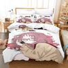 3d Print Anime The Girl I Like Forgot Her Glasses Bedding Set Cartoon Anime three-piece set Adult Kid Bedroom Duvet cover Sets