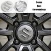 KIBI5 4pcs 3D 54mm 58m Suzuki Integrated Car Wheel Emblem Wheel Center Hub Cap Auto Rim Refit Badge Covers Styling Sticker Accessories