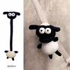 New Fun Long-Neck Goose Plush Pendant Cute Stuffed Animals Doll Bag Decorative Accessory Keychain Birthday Gift For Girls