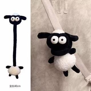 New Fun Long-Neck Goose Plush Pendant Cute Stuffed Animals Doll Bag Decorative Accessory Keychain Birthday Gift For Girls