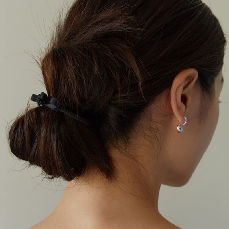 Tatiana Rosette Ribbon Hair String HB2238