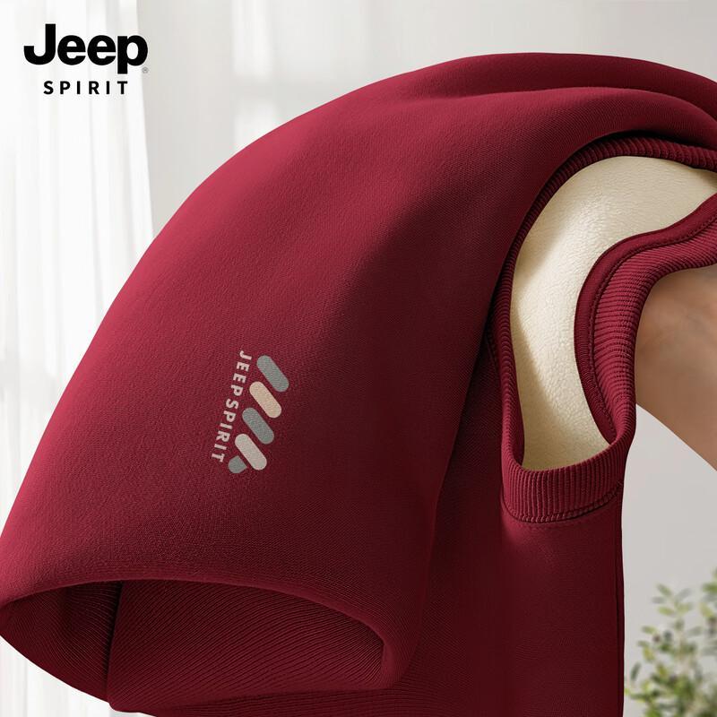 

Jeep Spirit Men s Fleece Lined Graphic Crew Neck Sweatshirt 3XL