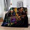 Disco Elysium Spiel Gamer Cartoon Decke, Weiche Überwurfdecke für Zuhause Schlafzimmer Bett Sofa Picknick Reise Büro Abdeckdecke Kinder