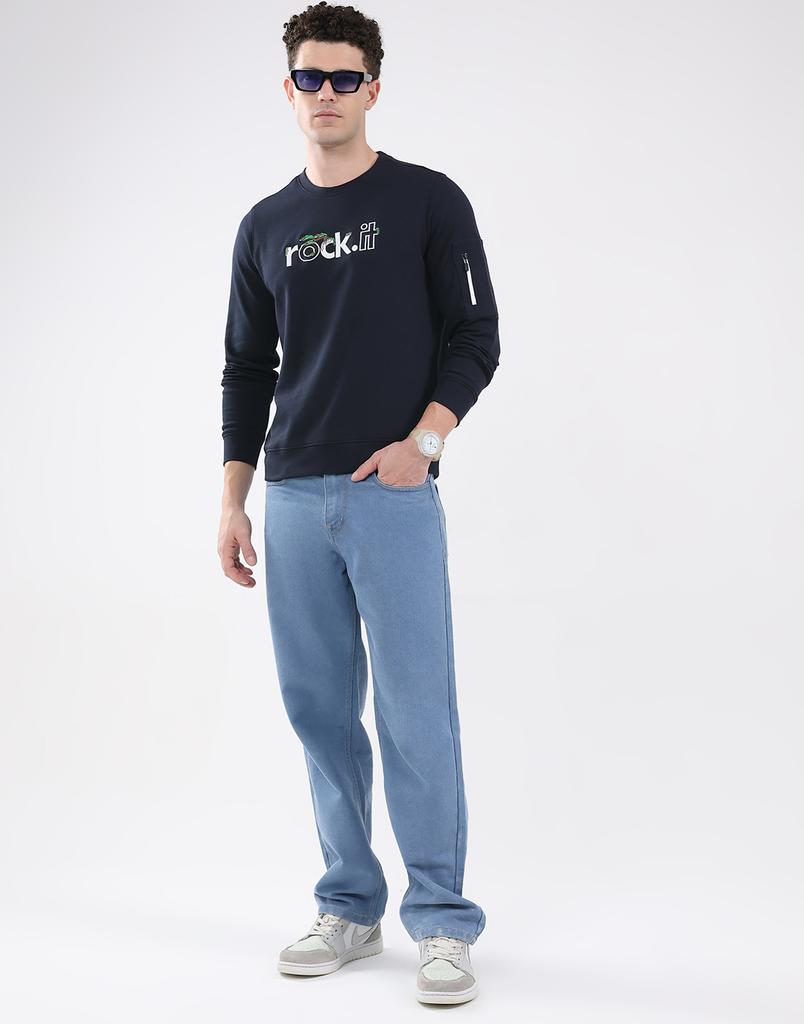 ROCK.IT Men's Smart Fit Fit Sweatshirt