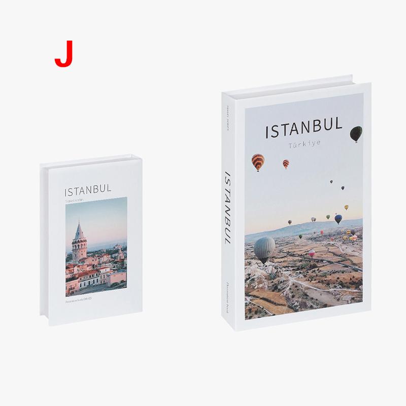 New Luxury Fake Books For Decoration Fashion Creative Simulation Book Desktop Ornament Coffee Table Books Home Decor