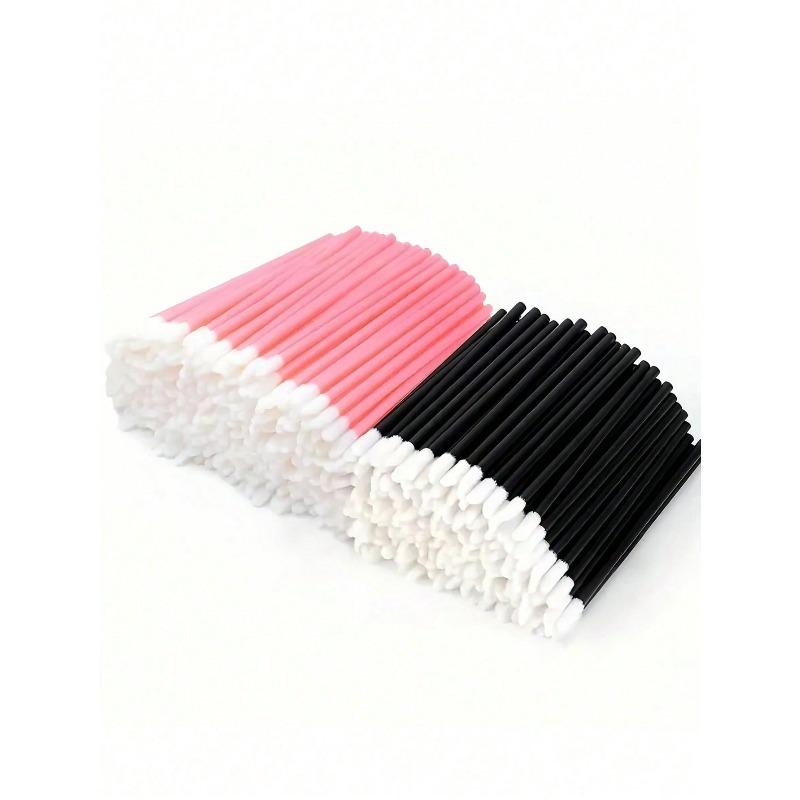 50 Stück Einweg-Lipgloss-Applikatoren, Professionelle Make-up-Werkzeuge für Wimpern und Lippen, Augenbrauenbürste, Lipgloss-Applikator für Beauty-Werkzeug