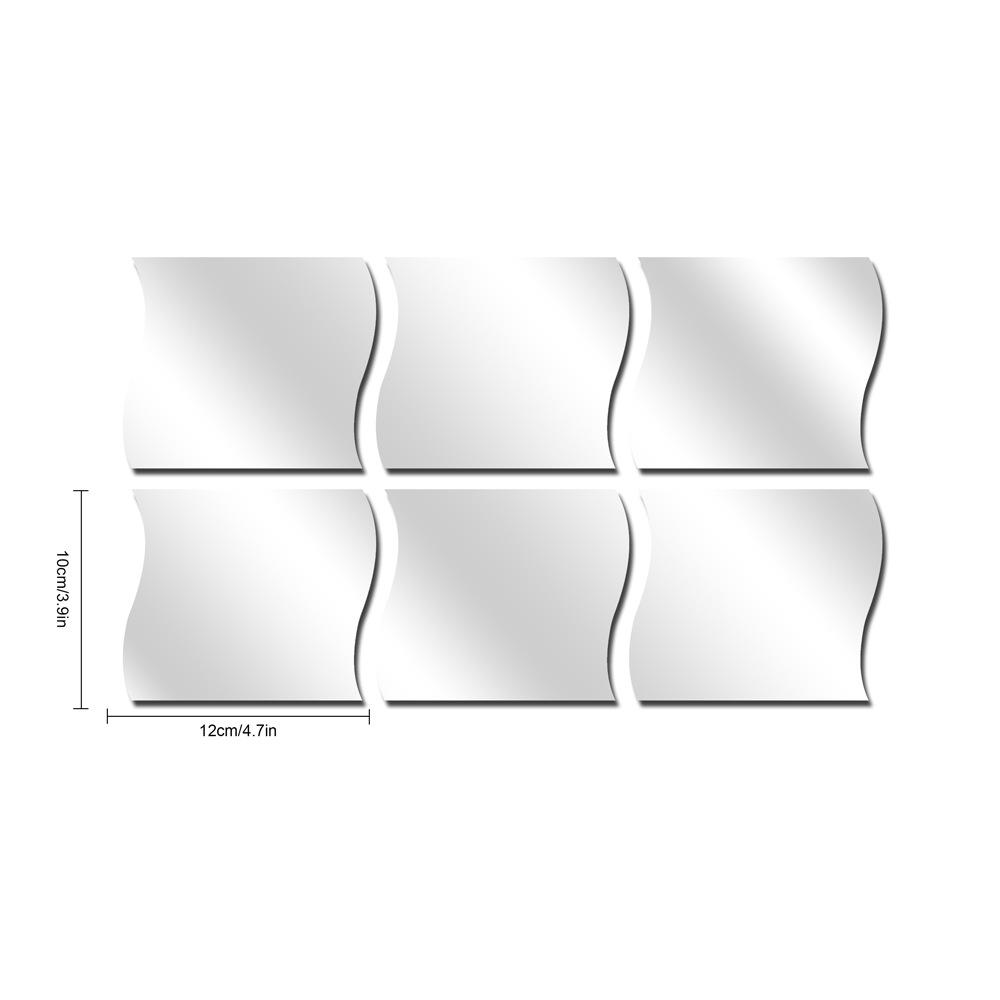 

3D Acrylic Self-Adhesive Mirror Sticker: Home Decoration and Promotion