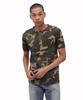 Avirex Daily Rib Short Sleeve Neck Camouflage Rib Henley Neck Short Sleeve Daily Size Olive 6143504 T-Shirt (Web Exclusive) T-Shirt, Wear, Men's, M,