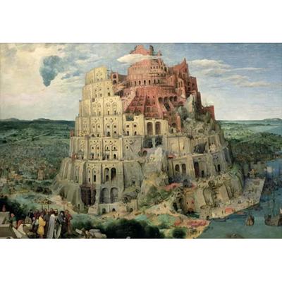 [Tomax] Puzzle da 1000 Pezzi: L'arte della Torre di Babele di Pieter Bruegel il Vecchio