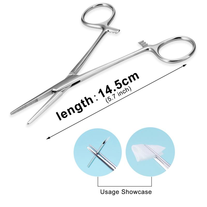 Colorful Body Piercing Pliers Surgical Steel Fix Forceps Tweezers For Septum Cartilage Tongue Body Piercing Clamp Tool
