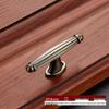 Aolaya European Bronze Cabinet Drawer Zinc Alloy Antique Green Handle