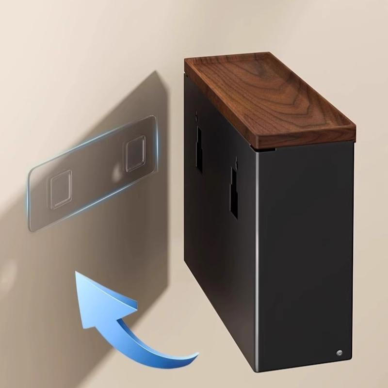 Wall Hanging Tissue Box Rectangular Napkin Organizer Holder Luxury Tissue Storage Boxes Plush Multifunctional Napkin Hanger