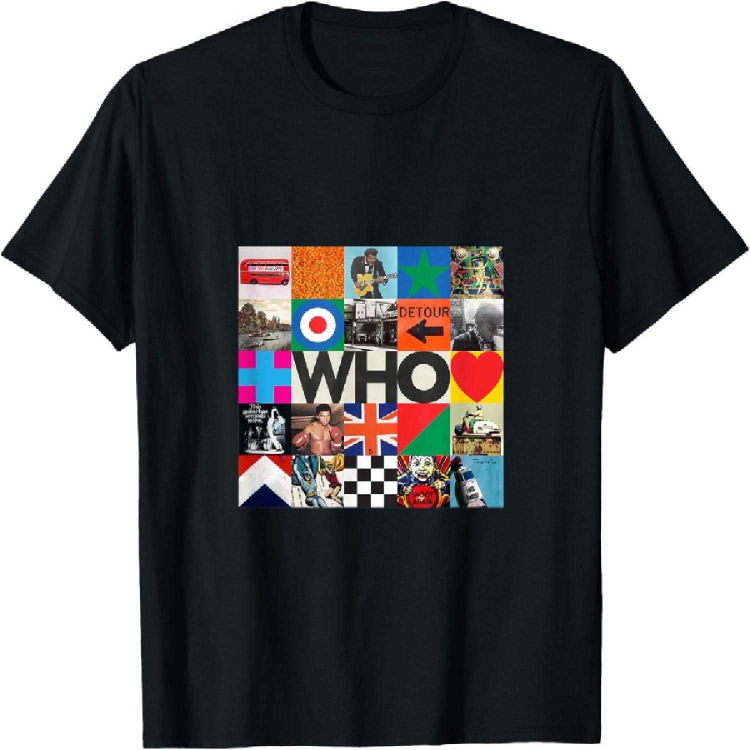 Official 2019 Who Album Cover T-Shirt XXXXXL разноцветный