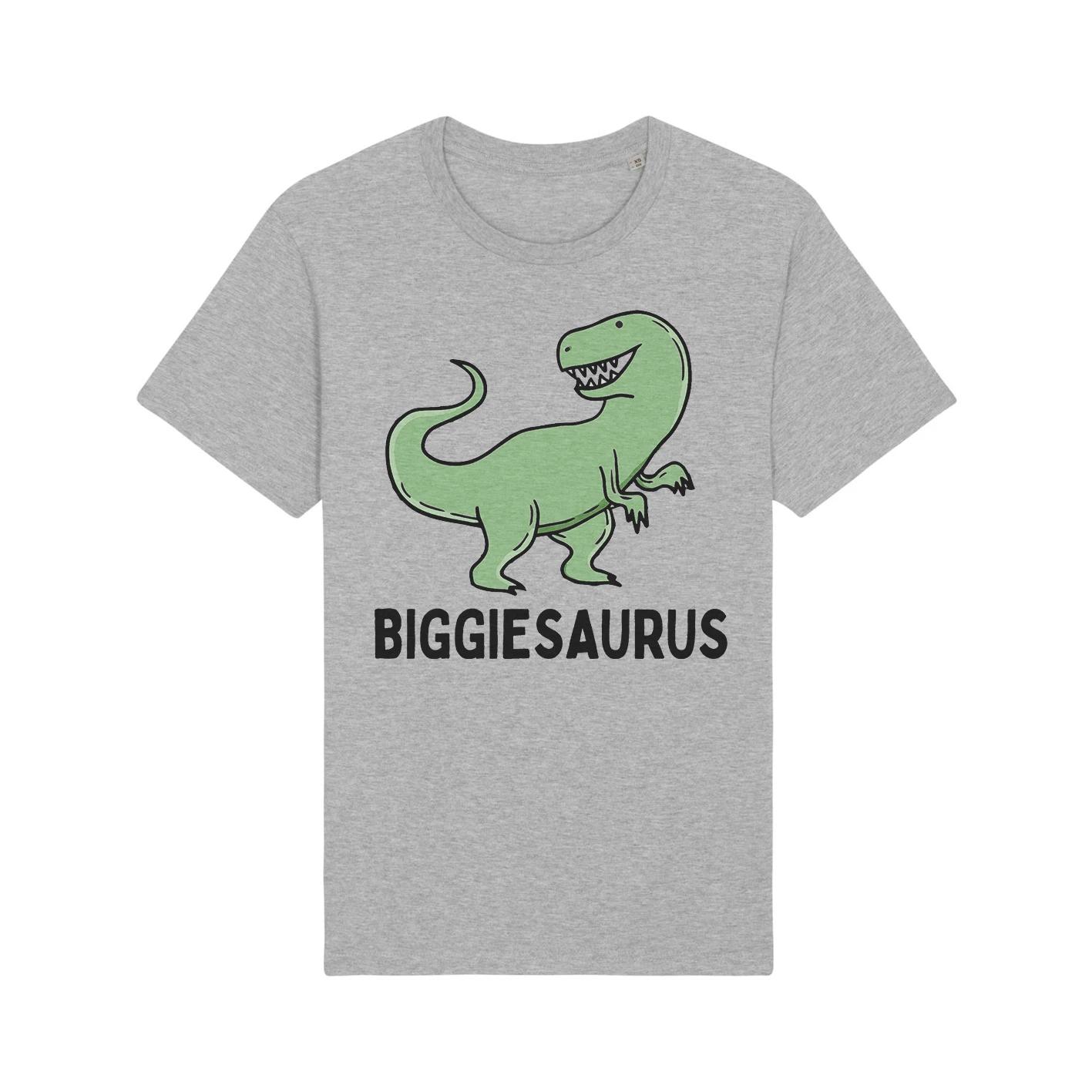 BIGGIESAURUS MINISAURUS, Семейная футболка с динозаврами в тон Папа Сын Дочь Малыш 100