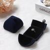Rings Earrings Storage Box Bracelet Holder Case Double Open Jewelry Box Velvet Jewelry Box Gift Box