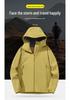 Spring & Autumn Outdoor Hiking Windproof Waterproof Jacket for Men & Women